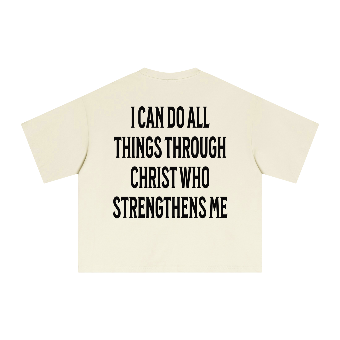 "Fueled By Faith" Sorona Boxy Tee