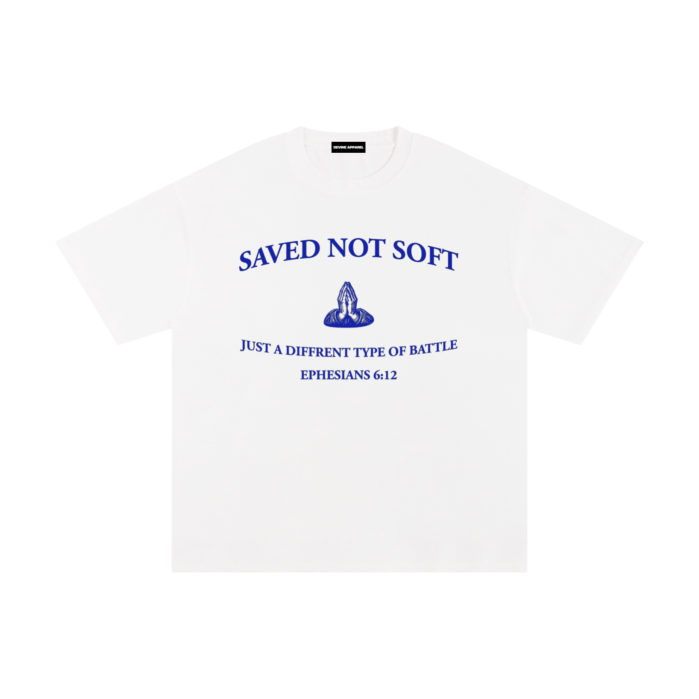 "Saved not Soft " - Unisex Pure Cotton Tee