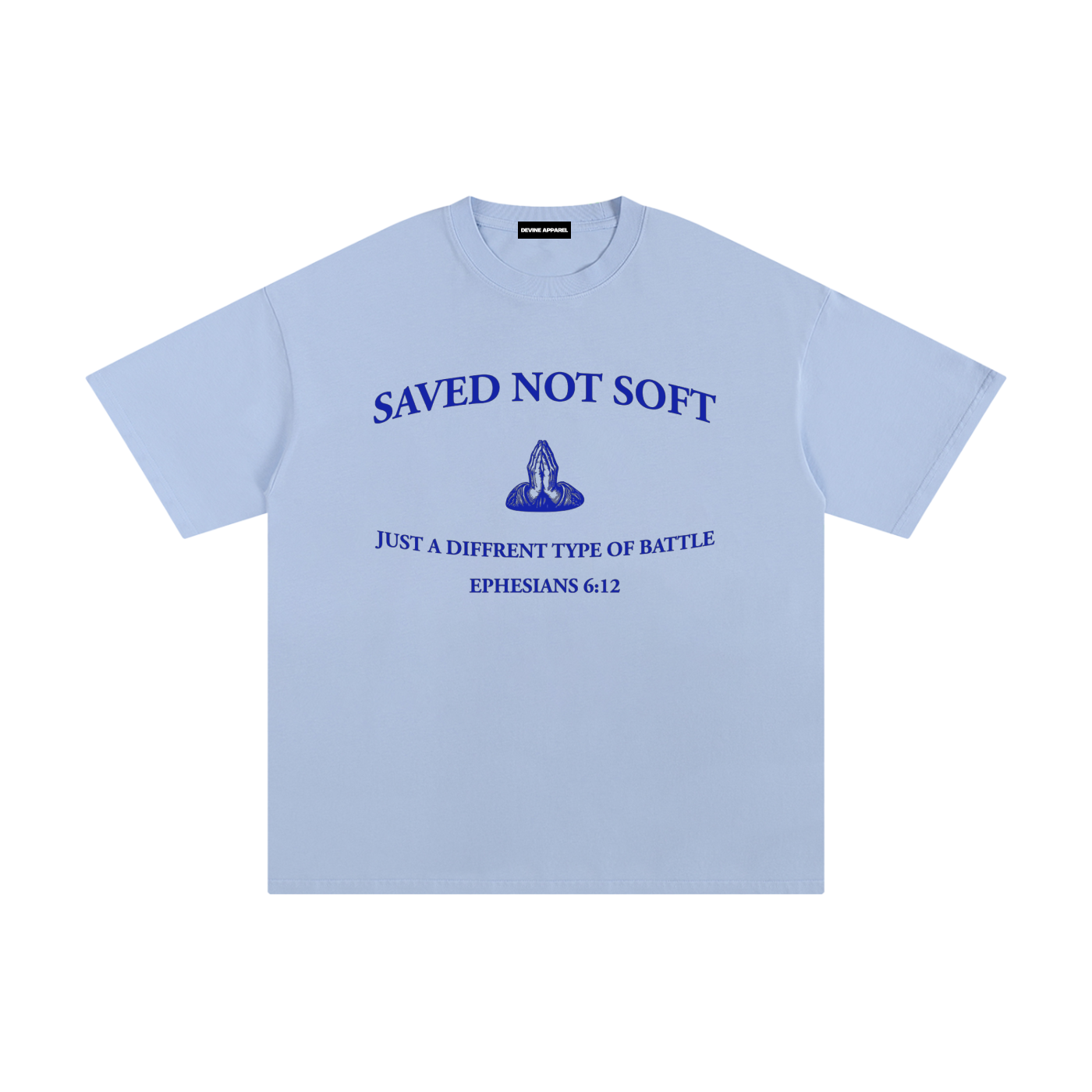 "Saved not Soft " - Unisex Pure Cotton Tee