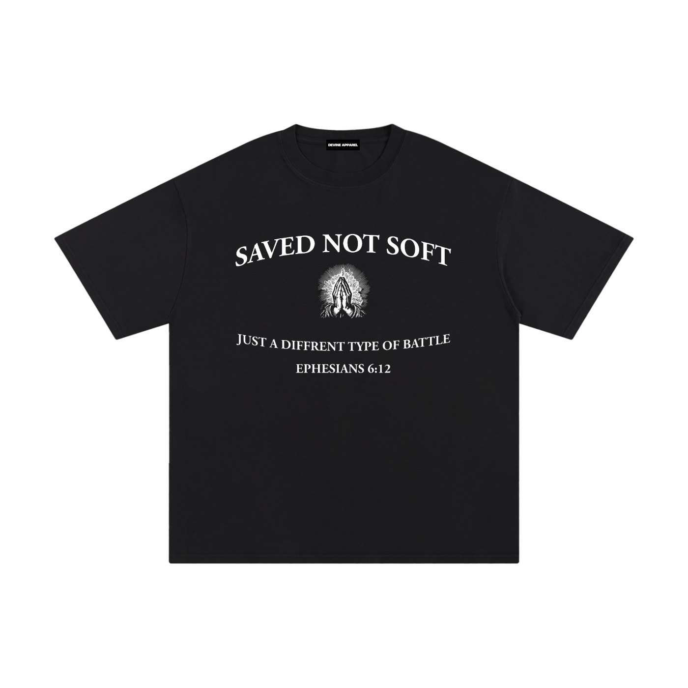 "Saved not Soft " - Unisex Pure Cotton Tee