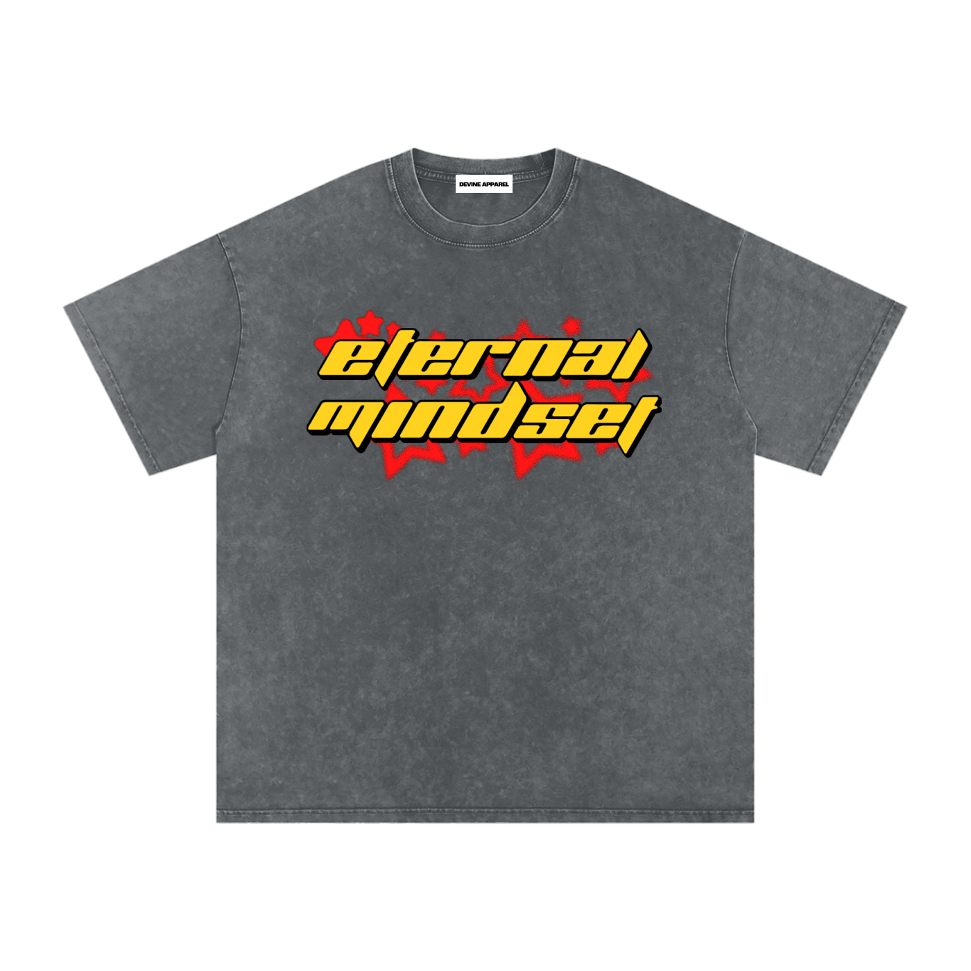 "Eternal Mindset" - Washed Oversized Tee