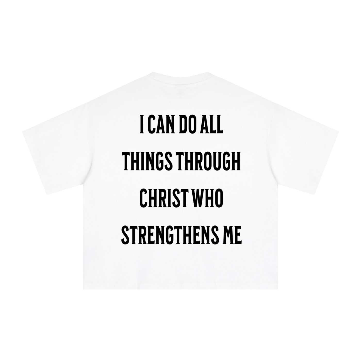 "Fueled By Faith" Sorona Boxy Tee