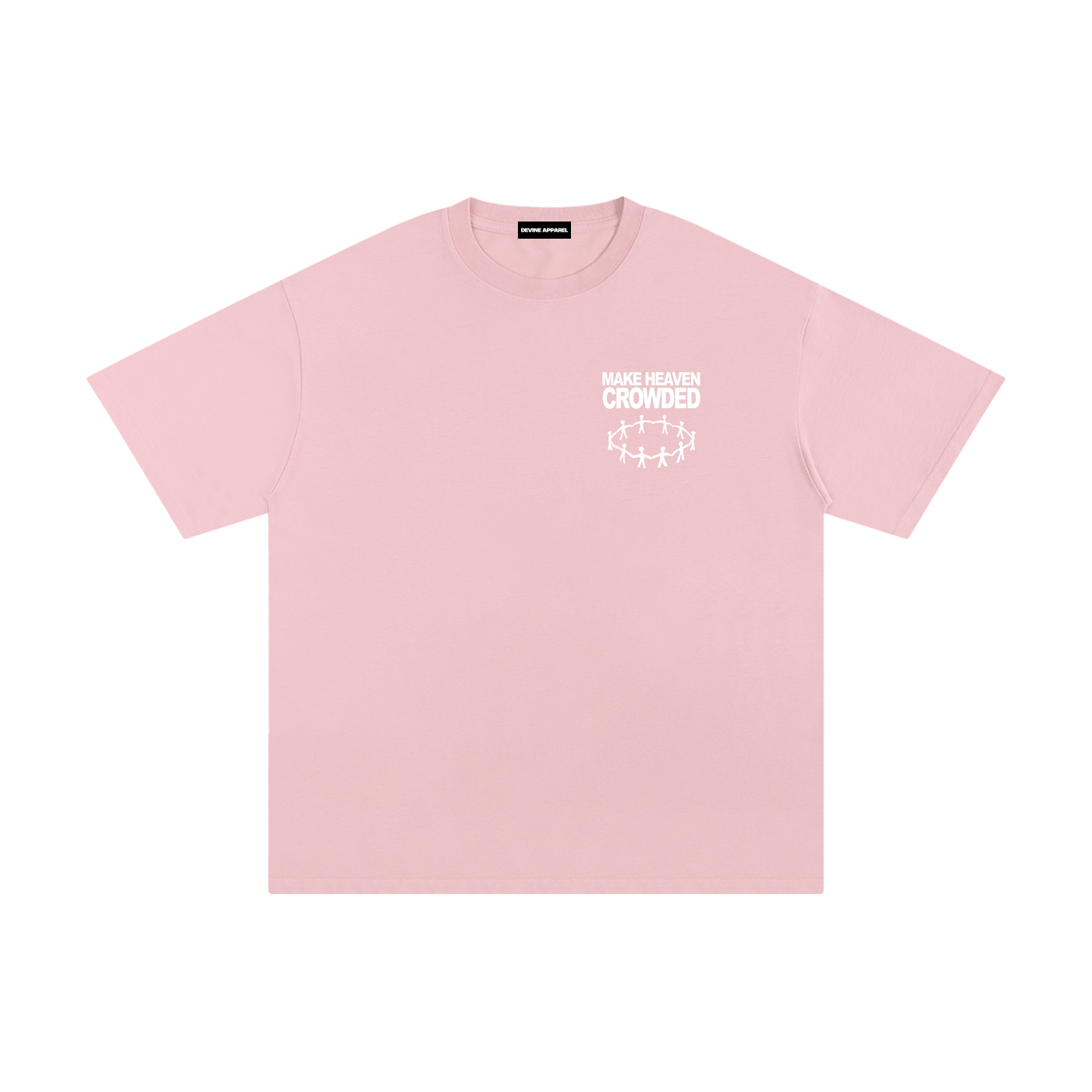 Make Heaven Crowded - Unisex Pure Cotton Tee