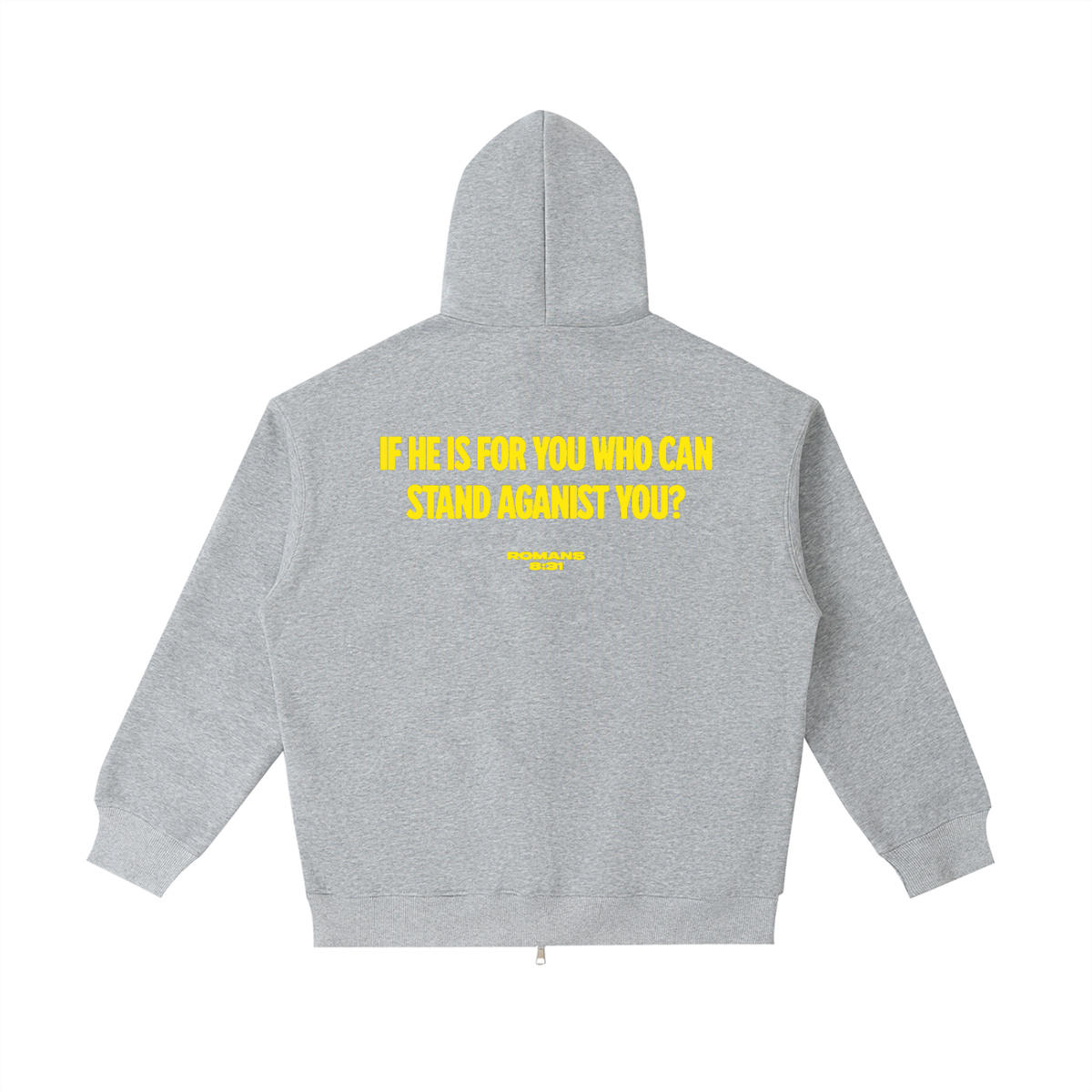 "If He Is For You" - Heavyweight Hoodie