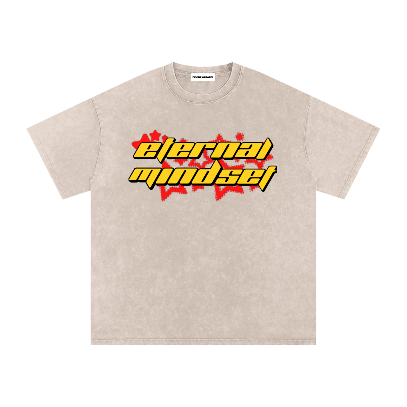 "Eternal Mindset" - Washed Oversized Tee