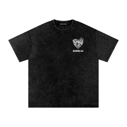 "Jesus Died for Your Sins" - Washed Oversized Cotton Tee