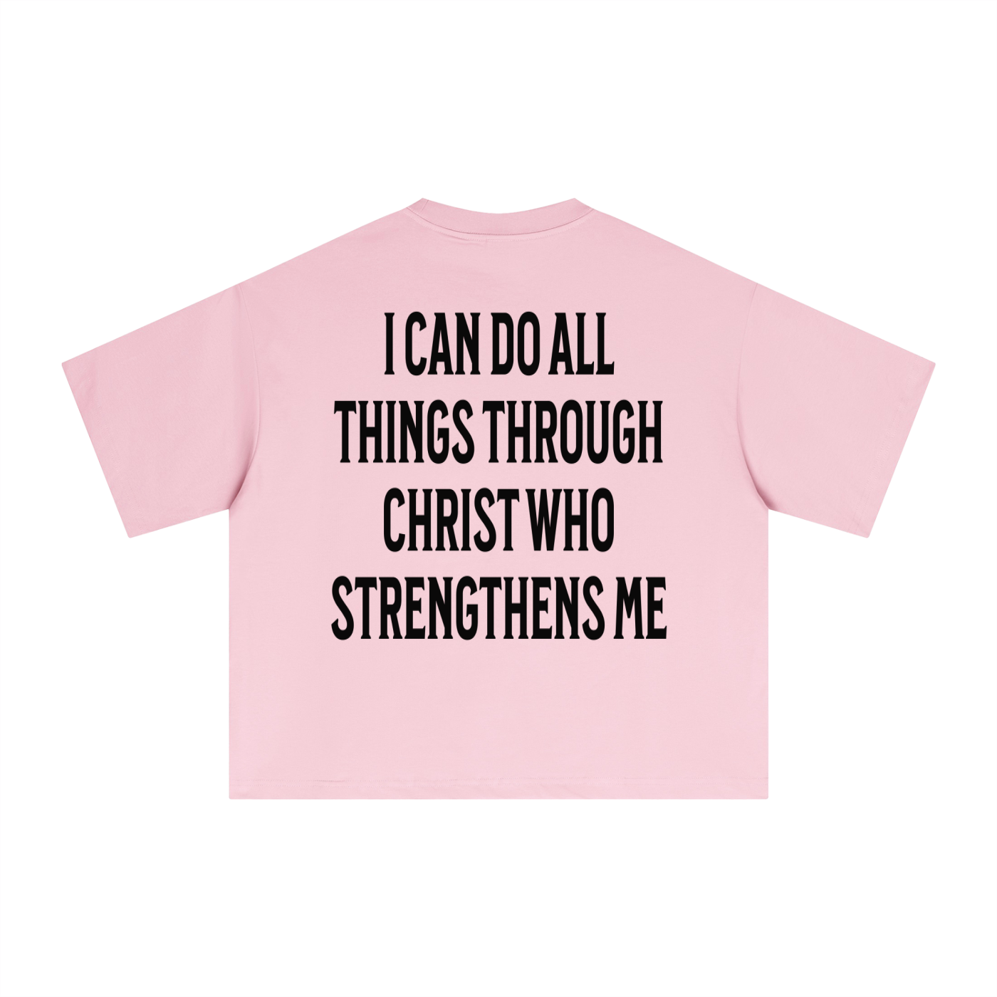 "Fueled By Faith" Sorona Boxy Tee