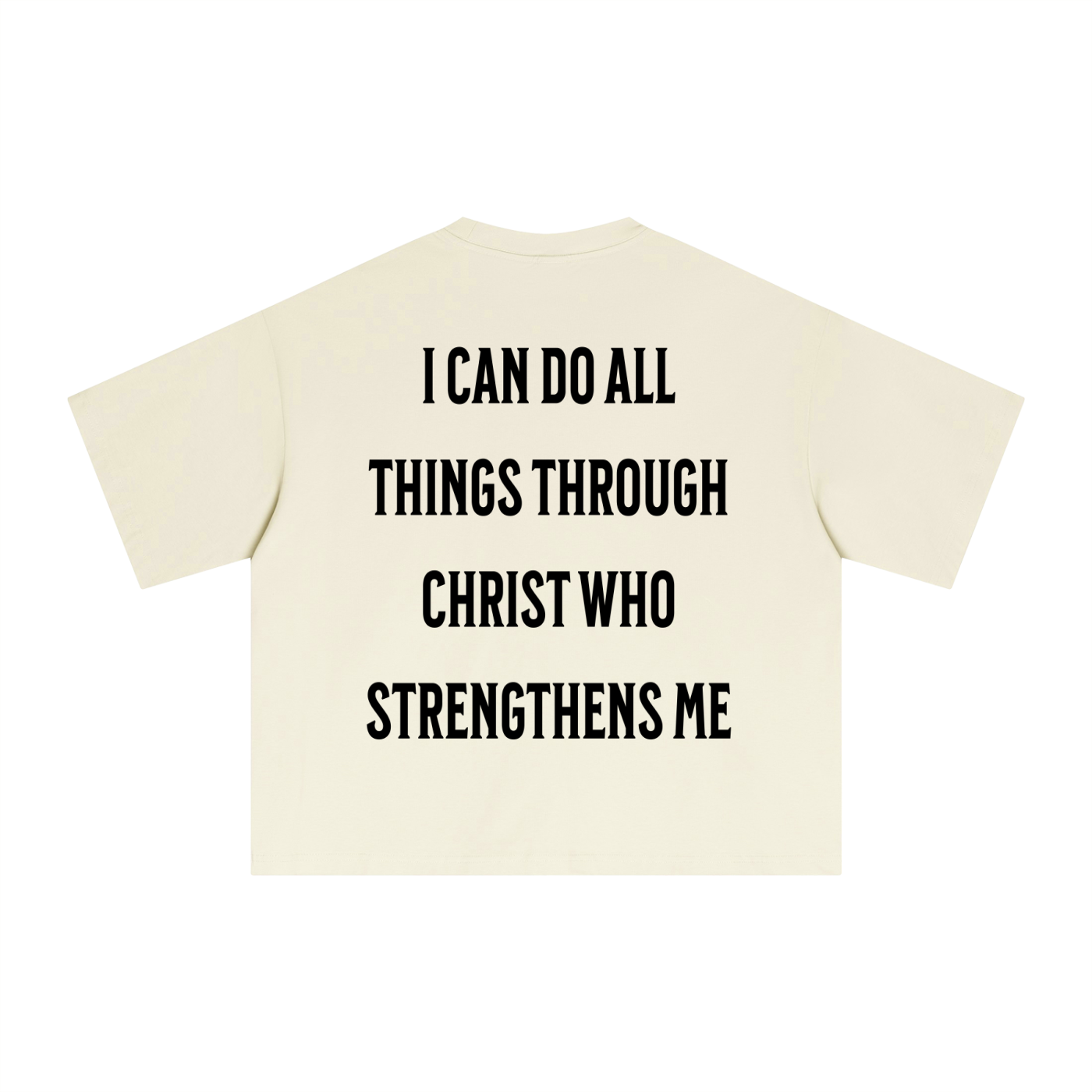 "Fueled By Faith" Sorona Boxy Tee