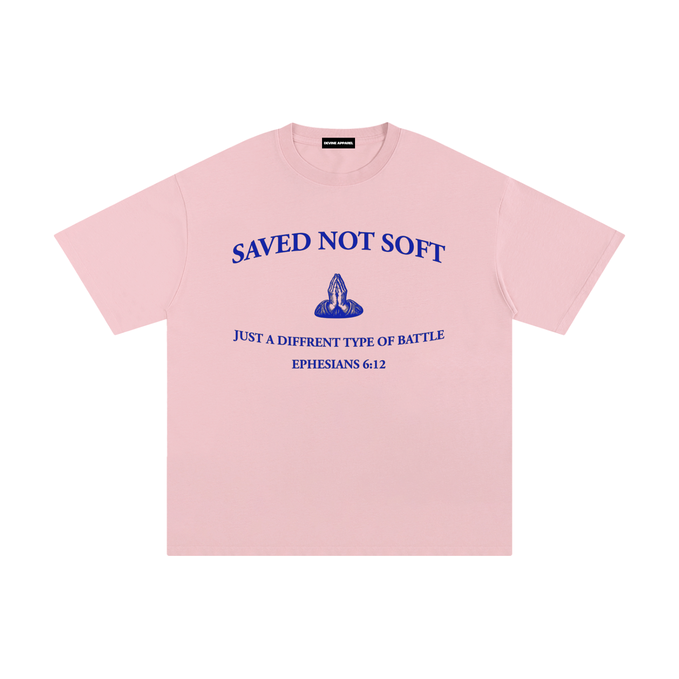 "Saved not Soft " - Unisex Pure Cotton Tee
