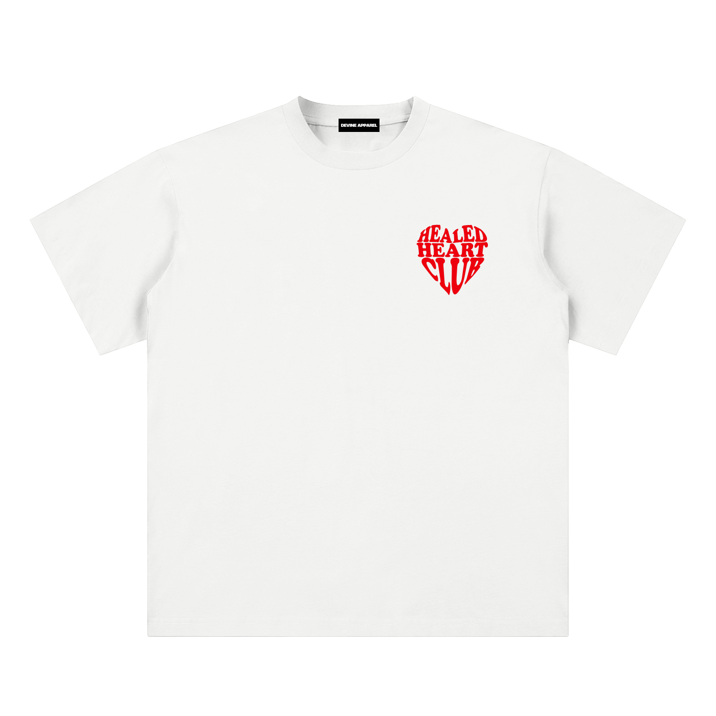 "Healed Heart Club" Unisex Sueded Cotton Tee