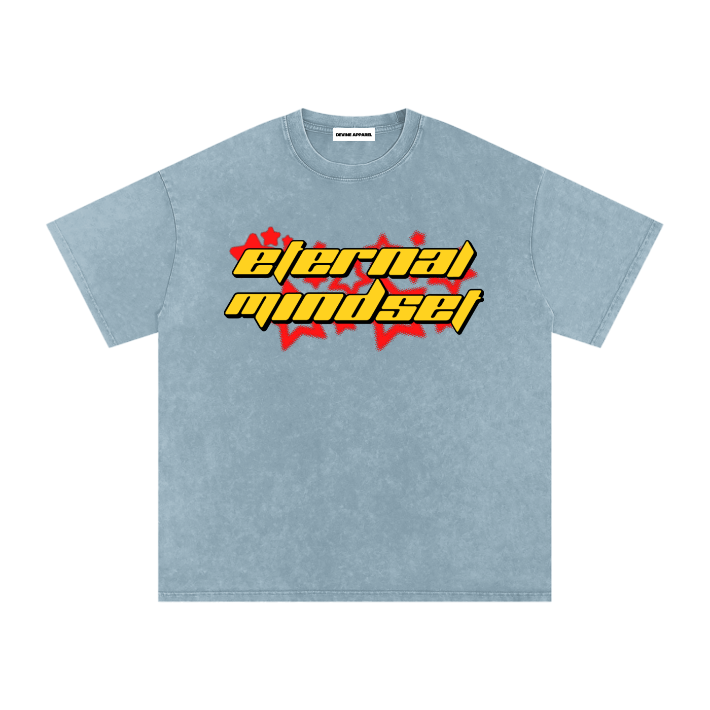 "Eternal Mindset" - Washed Oversized Tee