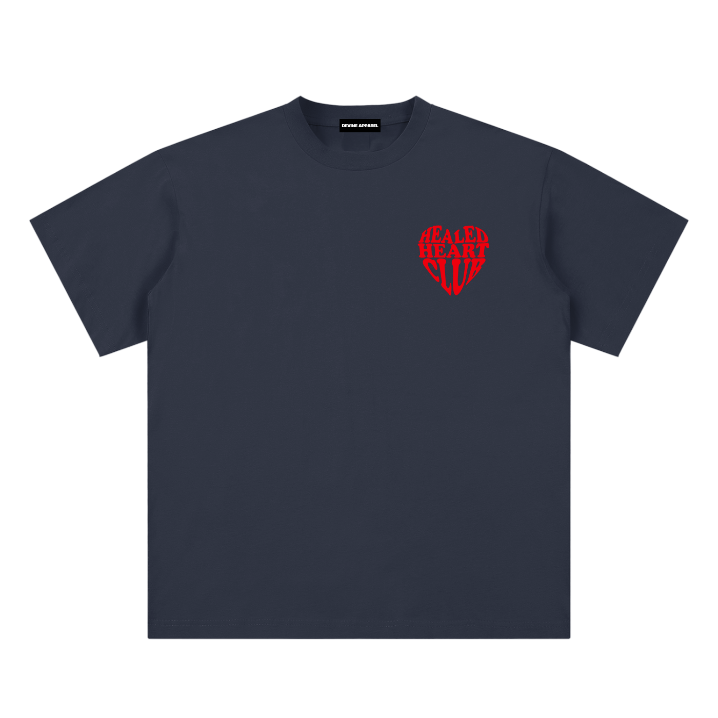 "Healed Heart Club" Unisex Sueded Cotton Tee