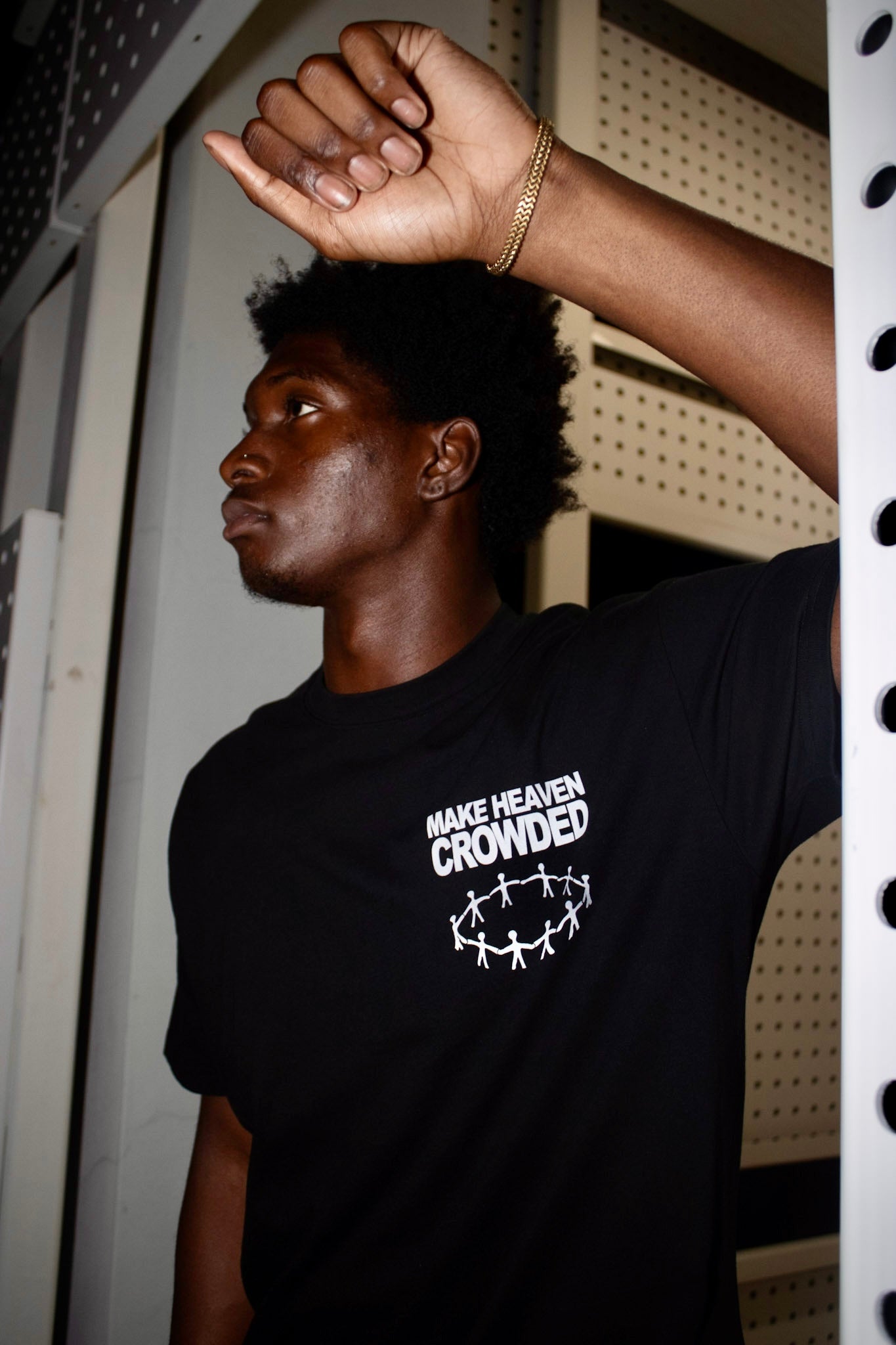 Make Heaven Crowded - Unisex Pure Cotton Tee
