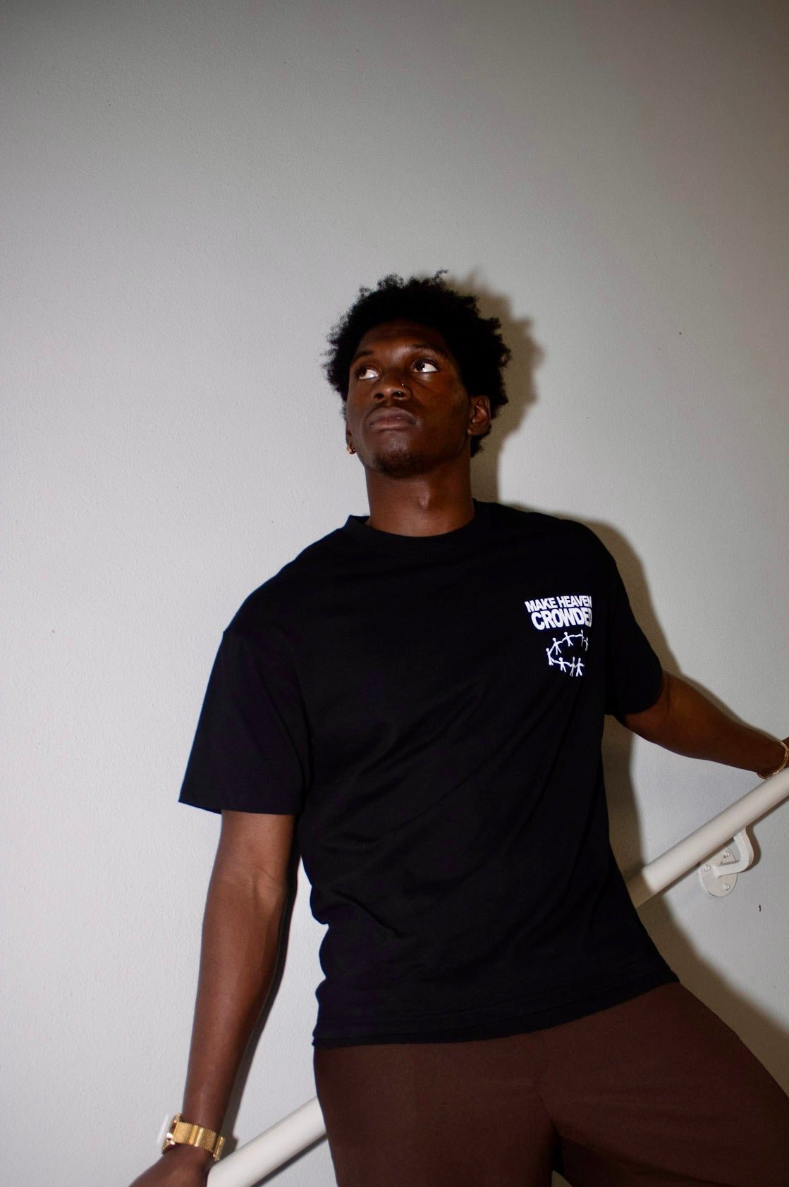 Make Heaven Crowded - Unisex Pure Cotton Tee