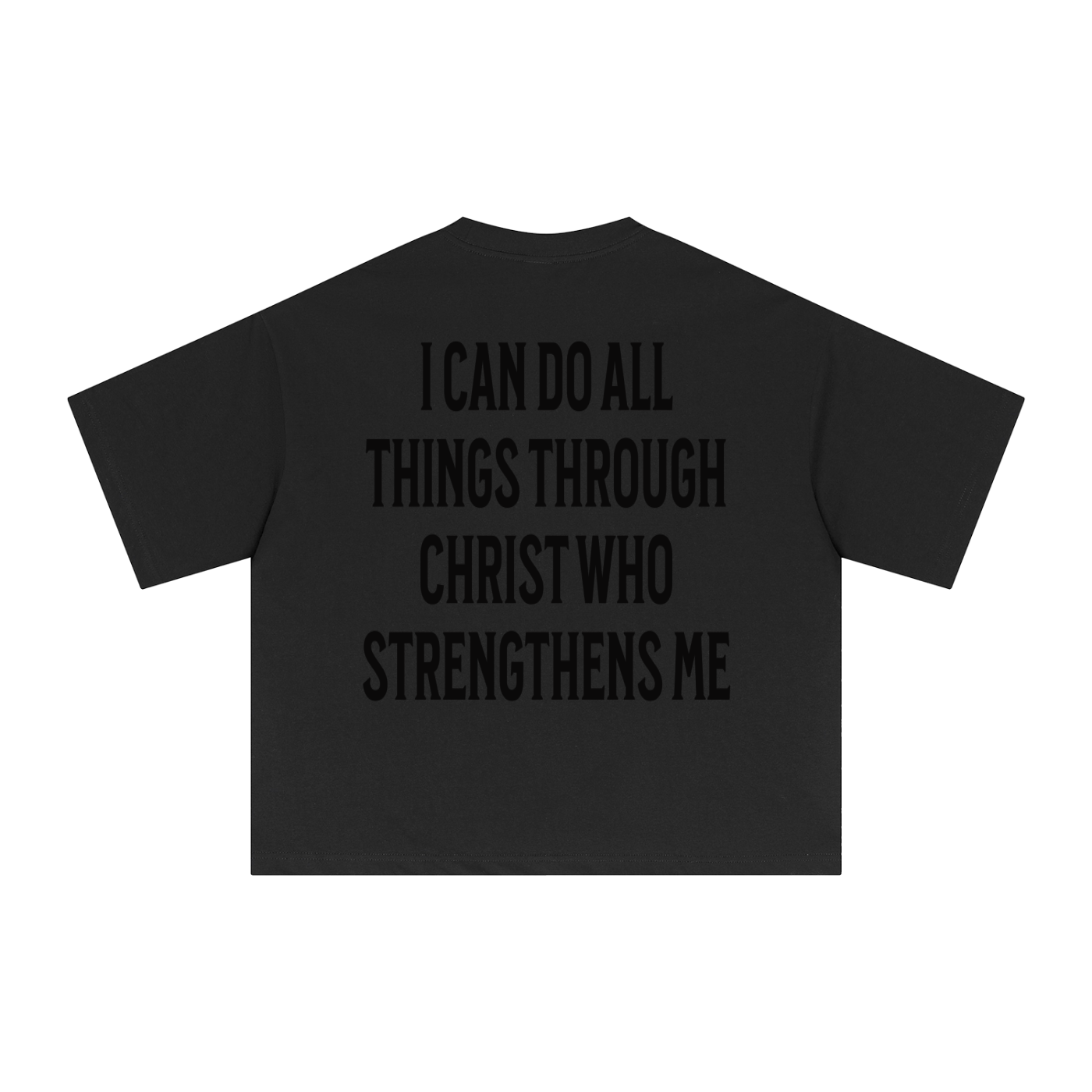 "Fueled By Faith" Sorona Boxy Tee