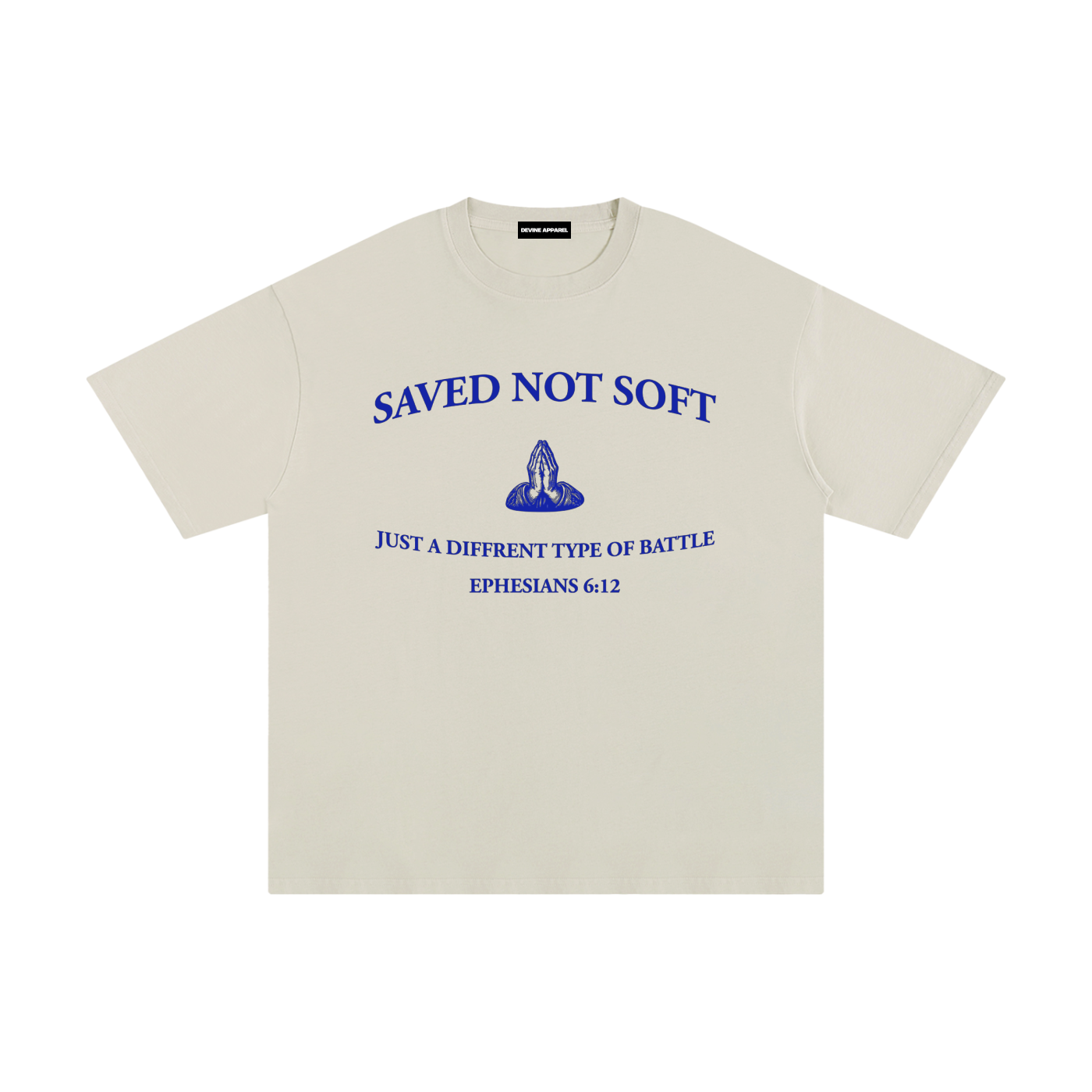 "Saved not Soft " - Unisex Pure Cotton Tee