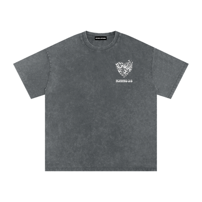 "Jesus Died for Your Sins" - Washed Oversized Cotton Tee