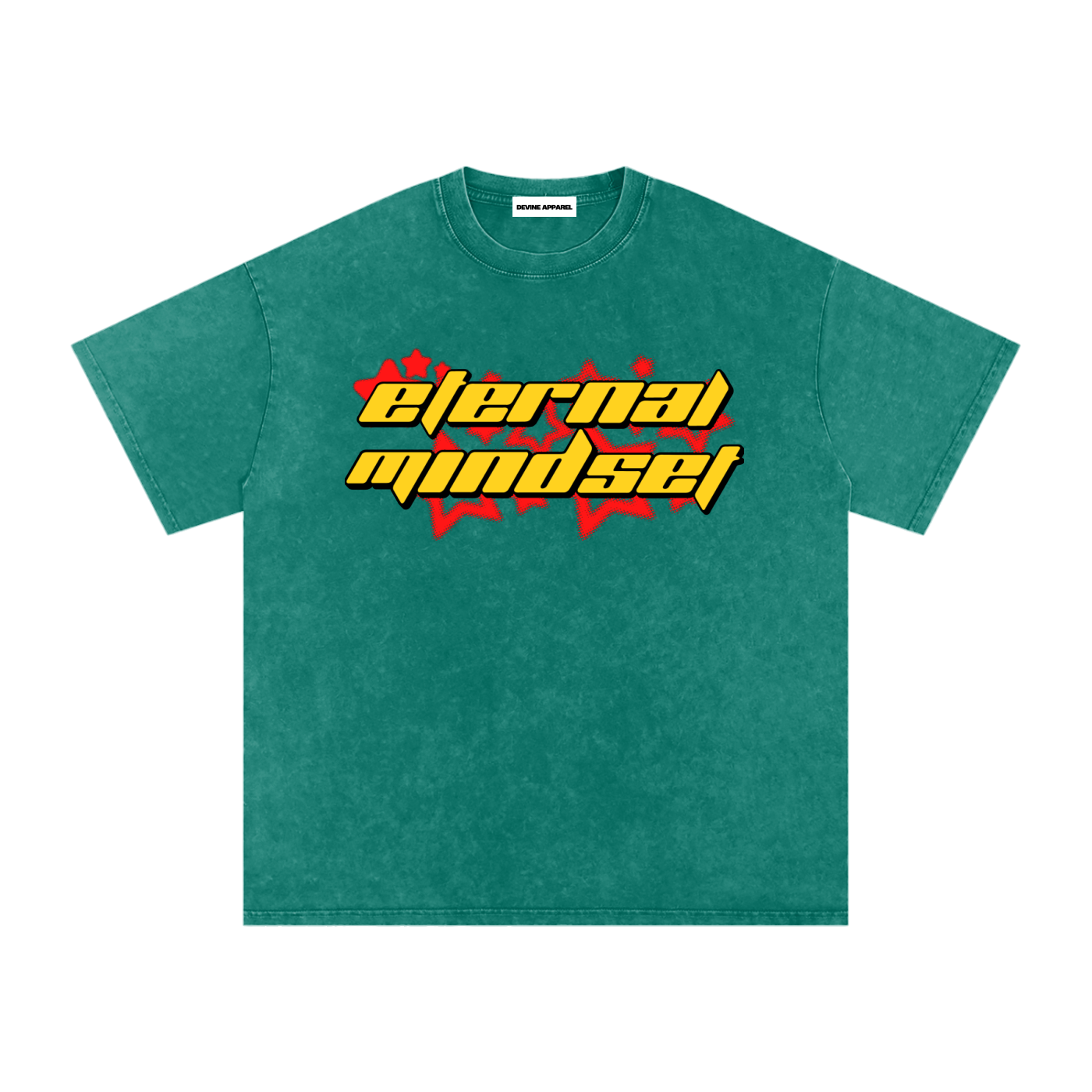 "Eternal Mindset" - Washed Oversized Tee