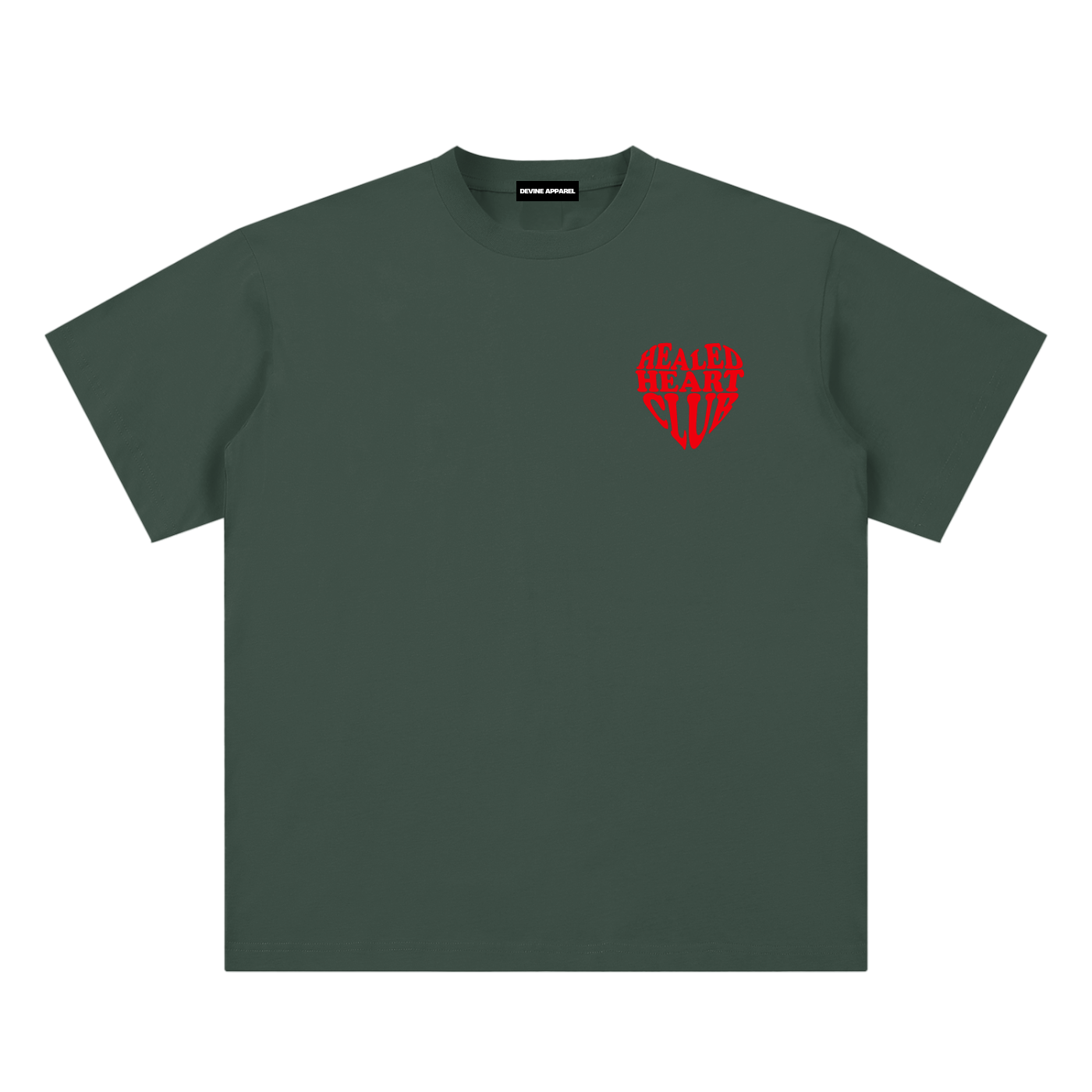 "Healed Heart Club" Unisex Sueded Cotton Tee
