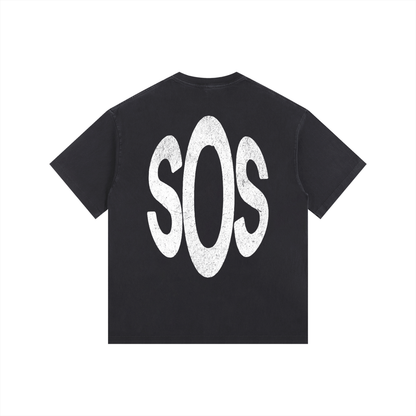 Substance Over Status - Washed Cotton Tee