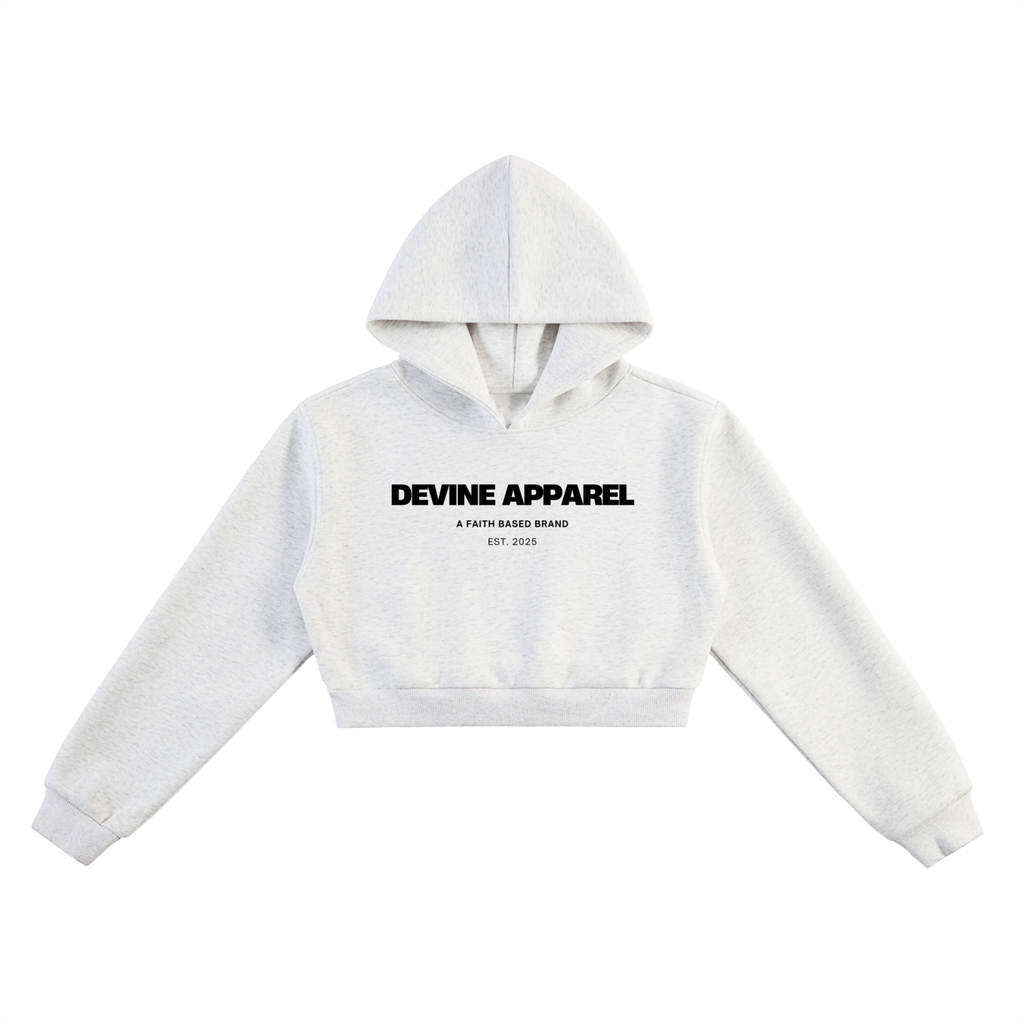 "Devine Apparel" - (Away) Women's Cropped Hoodie