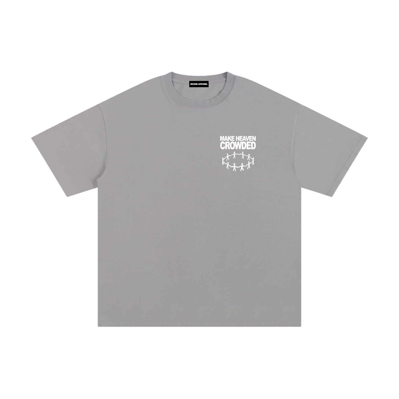 Make Heaven Crowded - Unisex Pure Cotton Tee