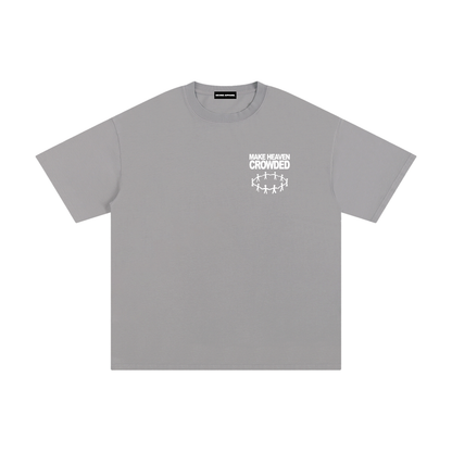 Make Heaven Crowded - Unisex Pure Cotton Tee