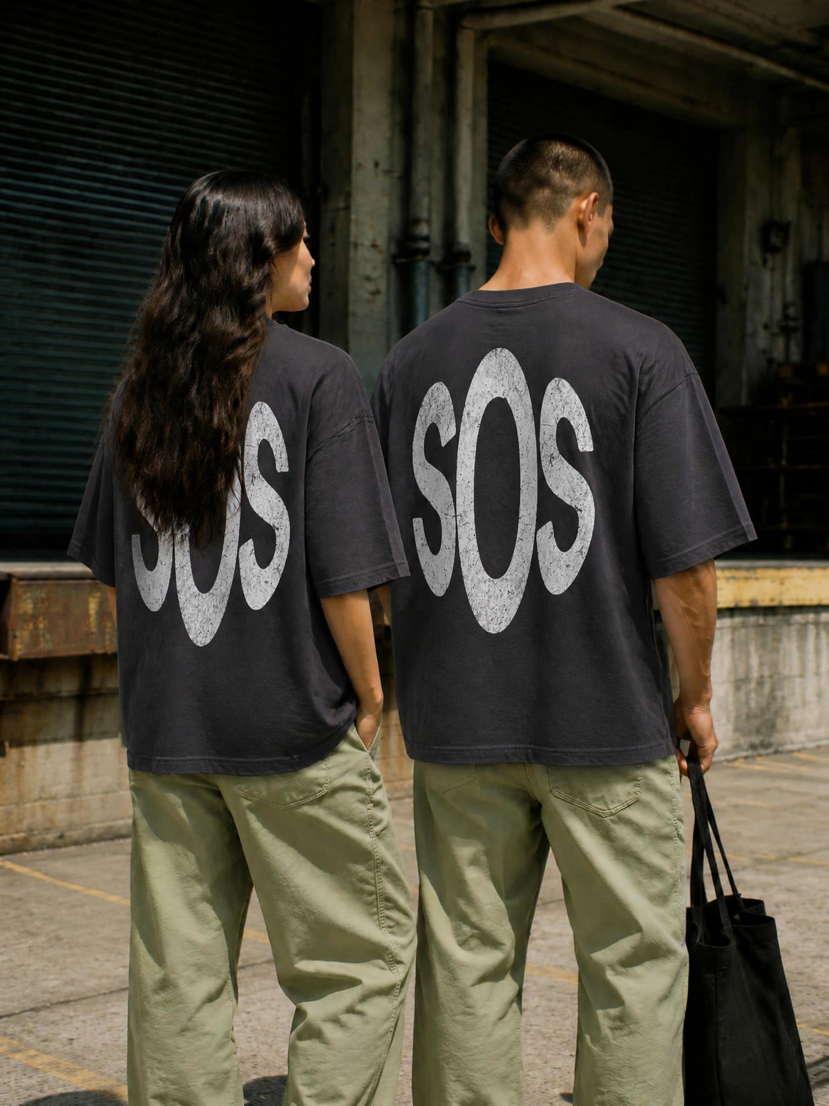 Substance Over Status - Washed Cotton Tee
