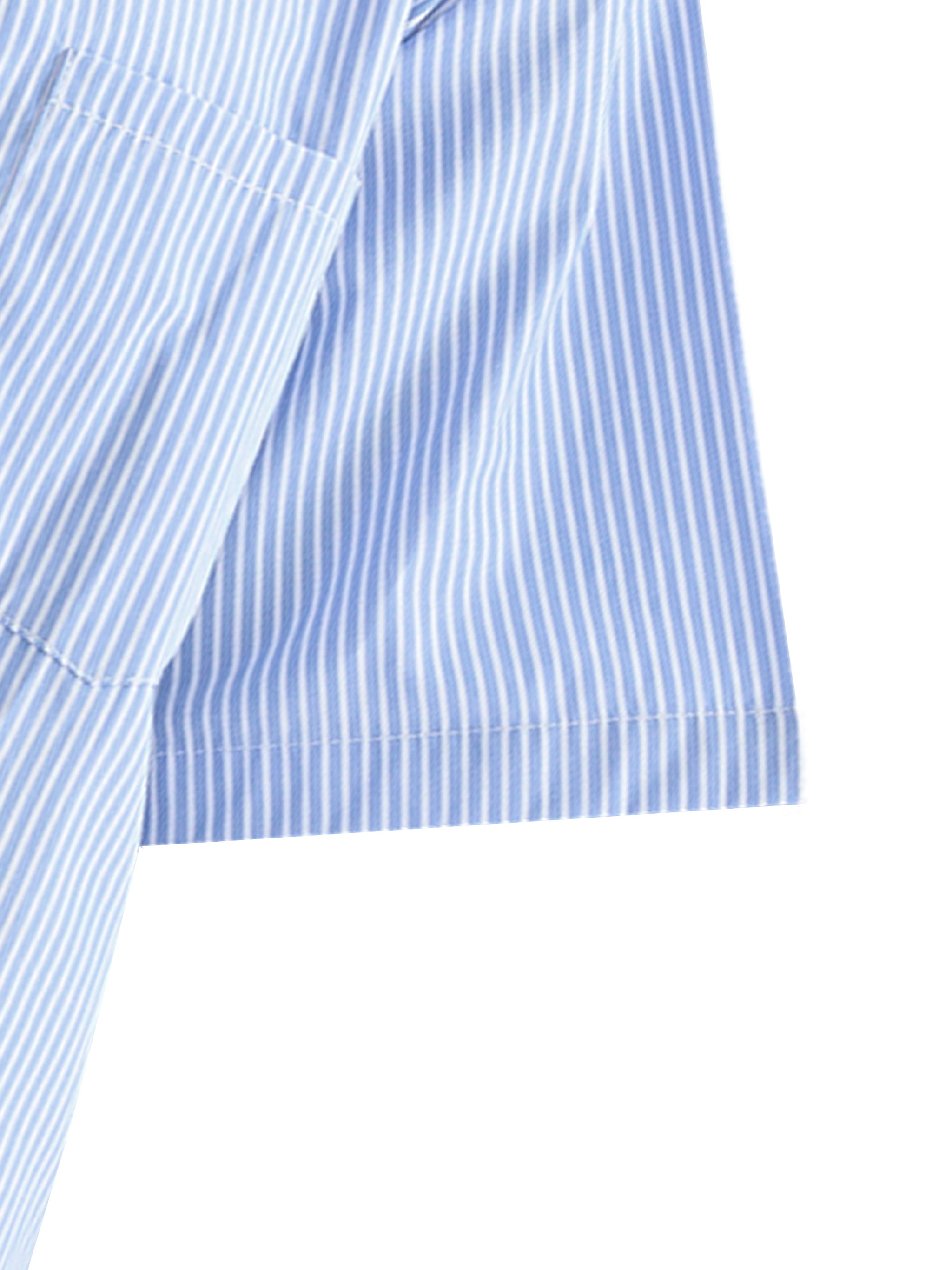Saved By Grace - Unisex Oversized Stripe Boxy Tee